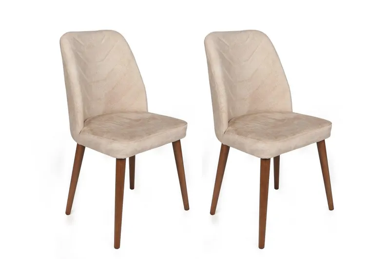 Set scaune (2 bucăți) Dallas Chair Set (2 Pieces), Bej, 50x90x49 cm - arsiv5