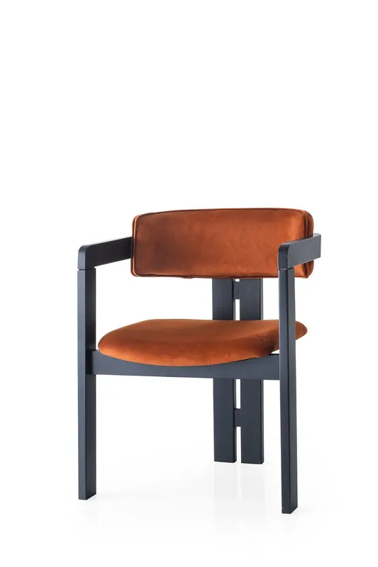 Scaun Bucatarie Sufragerie PA Chair Vintage, 58 x 76 x 49 cm - Multicolor
