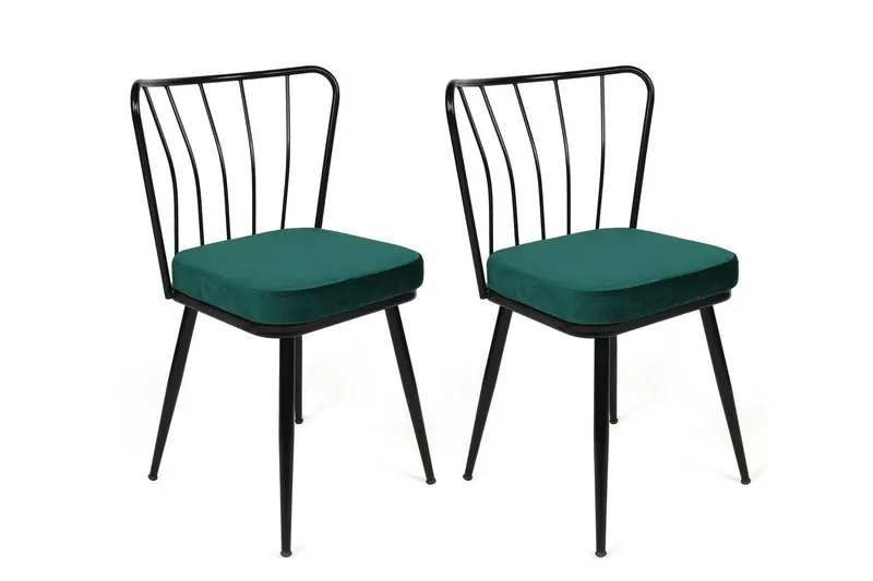Set scaune (2 bucăți) Yıldız 944 Chair Set (2 Pieces), Albastru inchis, 43 x 82 x 42 cm - arsiv2
