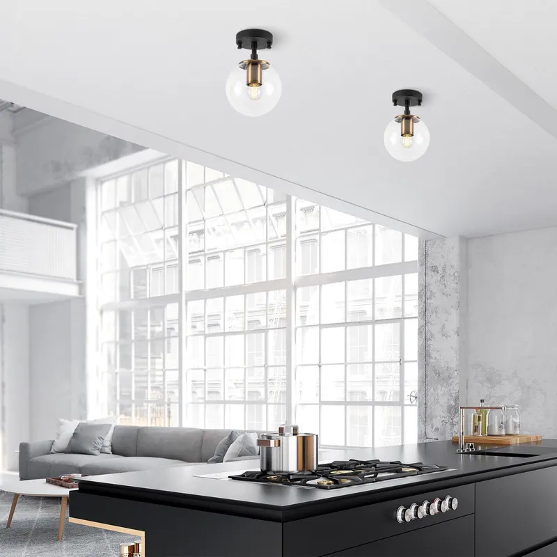 Lustra Atmacak Chandelier, Negru - Negru
