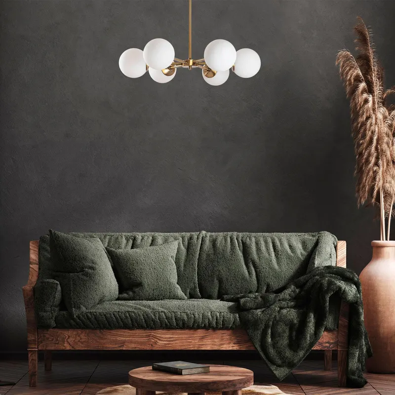 Lustra Akkas Chandelier, Vintage - Multicolor