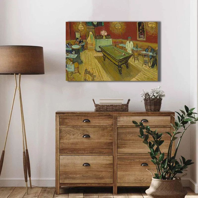 Tablou Canvas Biliard, Multicolor, 70 x 45 cm - Multicolor