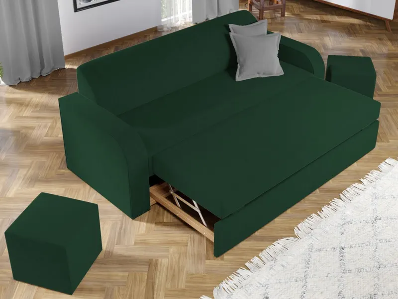 Set Canapea si Fotolii Mini Verde — imaginea 3