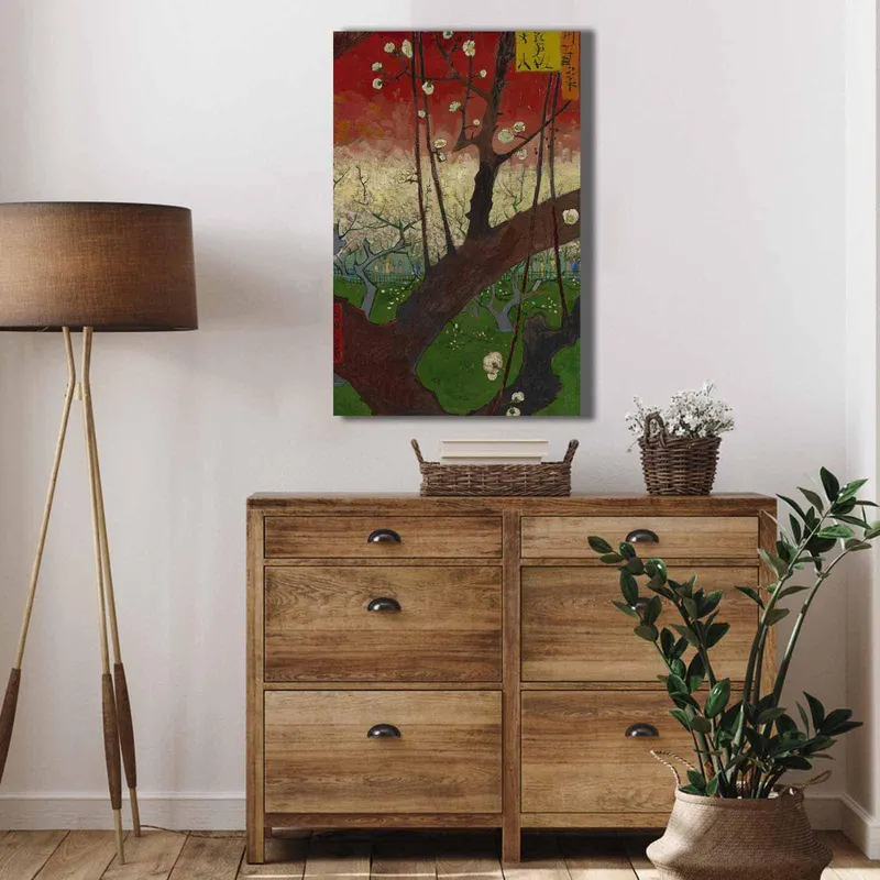 Tablou Canvas Japanese Garden, Multicolor, 70 x 45 cm - Multicolor