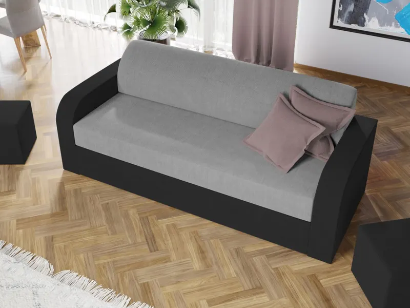 Set Canapea si Fotolii Mini Gri Deschis / Gri Antracit — imaginea 2