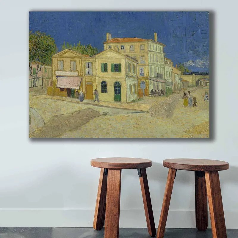 Tablou Canvas 1900's, Multicolor, 100 x 70 cm - Multicolor