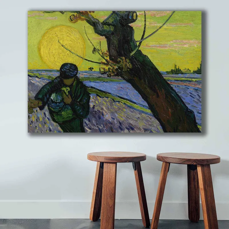 Tablou Canvas Sun, Multicolor, 100 x 70 cm - Multicolor