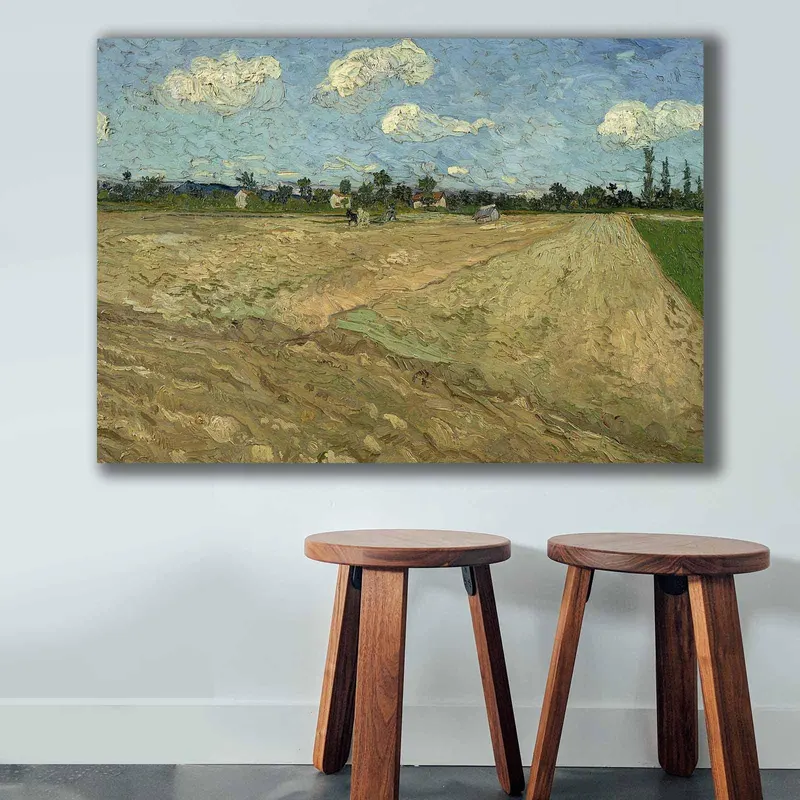 Tablou Canvas View, Maro, 100 x 70 cm - Multicolor
