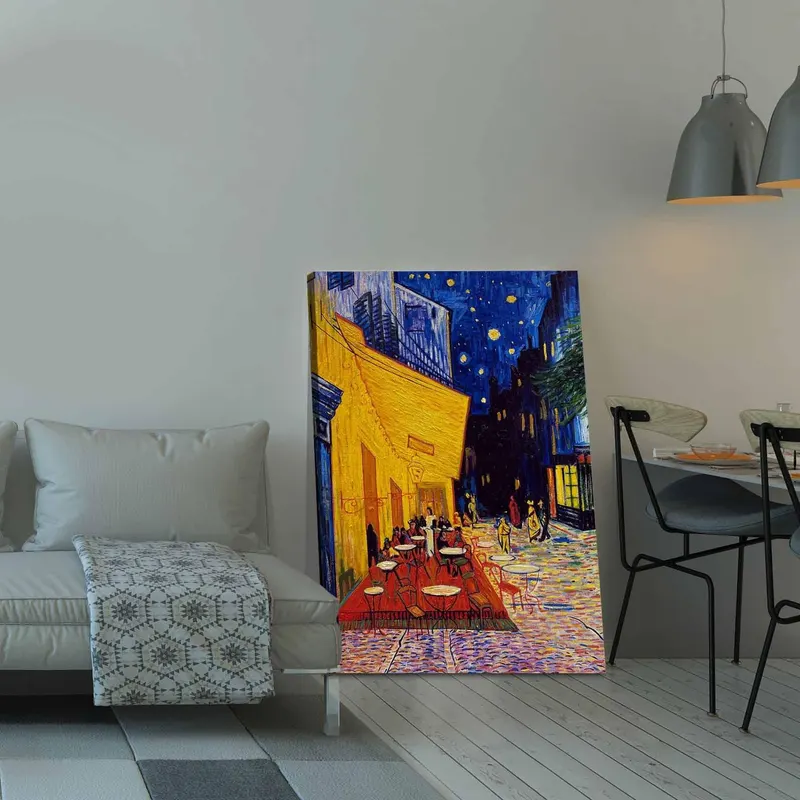 Tablou Canvas Centrul Vechi Sibiu, Multicolor, 100 x 70 cm - Multicolor