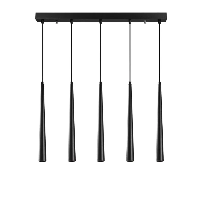Lustra Lampium 02, Negru - Negru