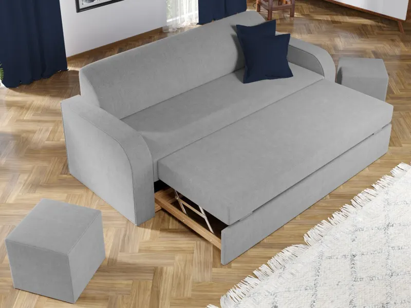 Canapea Mini Gri Deschis — imaginea 3