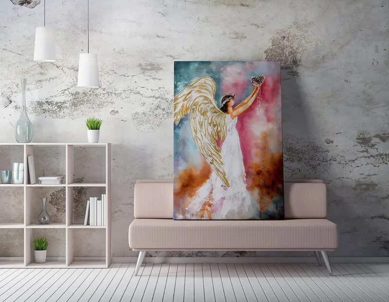 Tablou canvas WY255 - 50 x 70, Multicolor, 50x70x3 cm - Multicolor