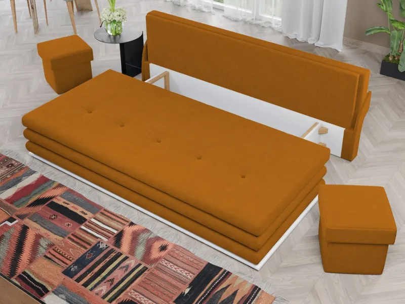 Canapea Mira Portocalie — imaginea 3