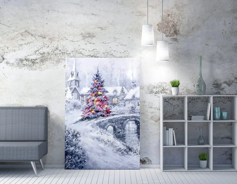 Tablou canvas WY257 - 50 x 70, Multicolor, 50x70x3 cm - Multicolor