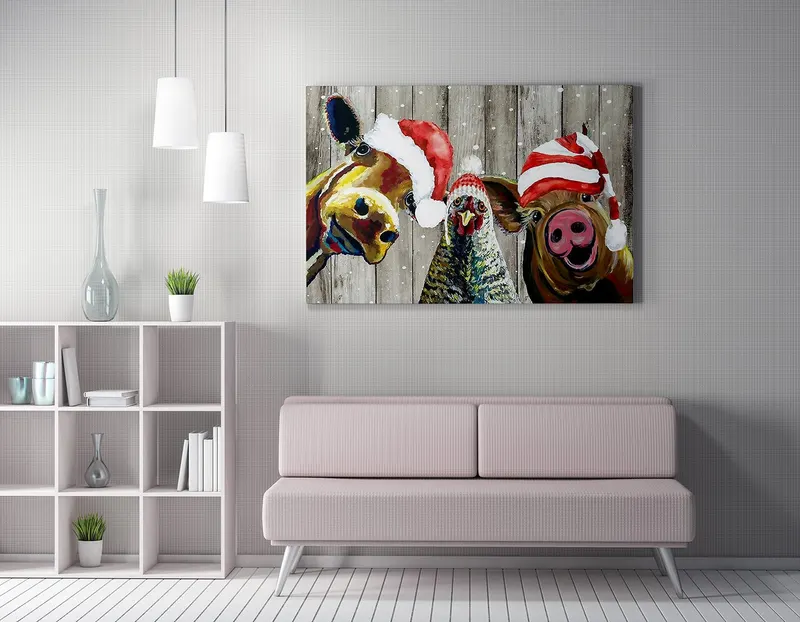 Tablou canvas WY268 - 50 x 70, Multicolor, 50x70x3 cm - Multicolor