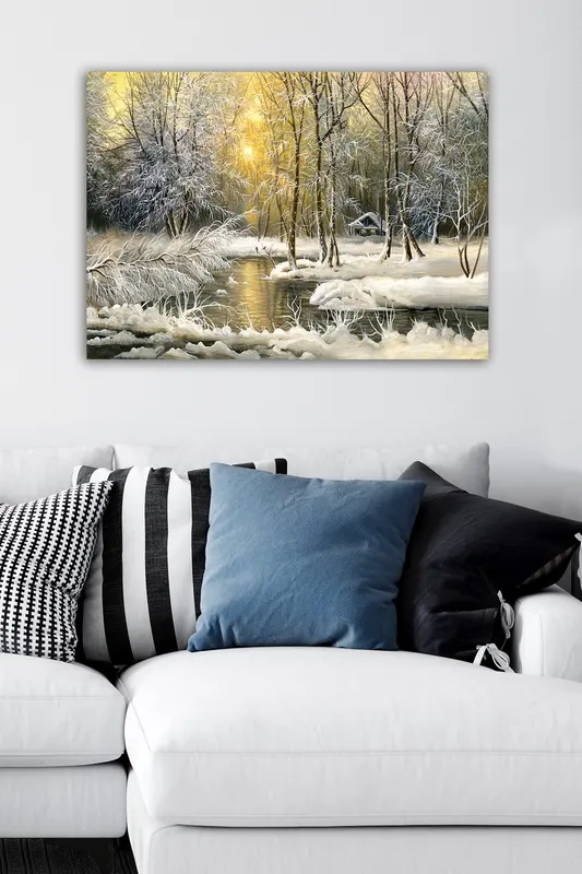 Tablou canvas 23800825-5070, Multicolor, 50x70x3 cm - Multicolor