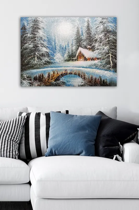 Tablou canvas 524346946-5070, Multicolor, 50x70x3 cm - Multicolor