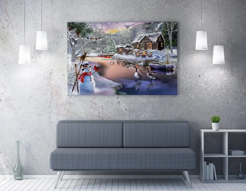 Tablou canvas WY276 - 50 x 70, Multicolor, 50x70x3 cm - Multicolor