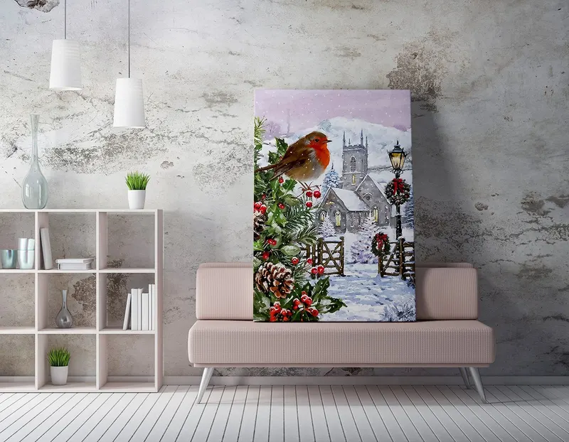 Tablou canvas WY261 - 70 x 100, Multicolor, 70x100x3 cm - Multicolor