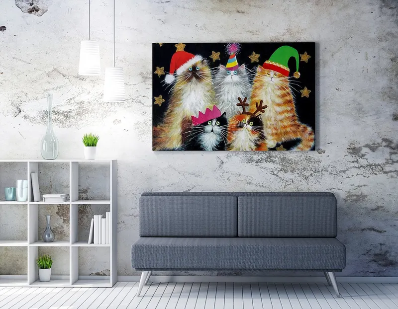 Tablou canvas WY270 - 70 x 100, Multicolor, 70x100x3 cm - Multicolor