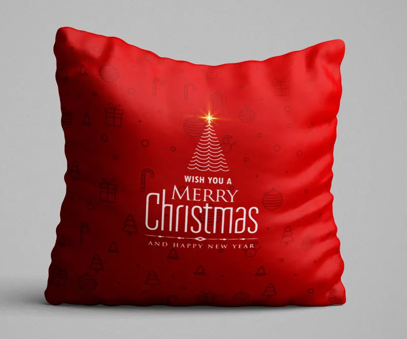 Pernă decorativă KRLNTXMAS-14, Multicolor, 43x43 cm - Multicolor