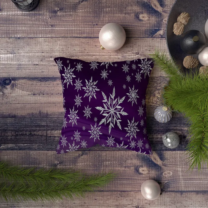 Pernă decorativă NYXMAS024, Multicolor, 43x43 cm - Multicolor