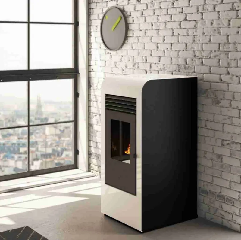SOBA PE PELETI 2.5-9.5 KW - GIADA SNOW