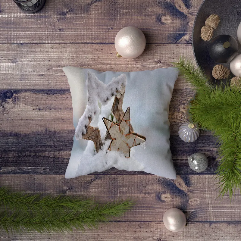 Pernă decorativă NYXMAS030, Multicolor, 43x43 cm - Multicolor