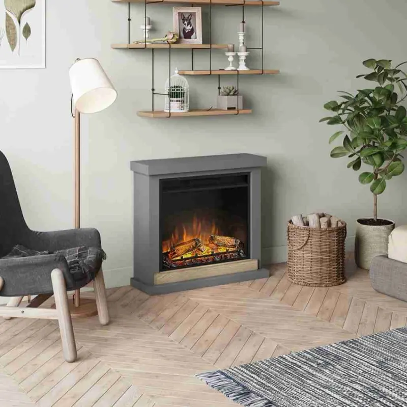 Hagen Solid Grey semineu electric