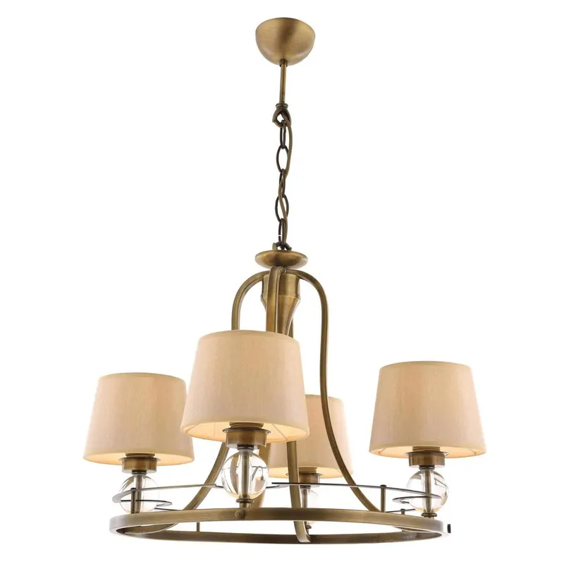Lustra Hunt Chandelier 1597, Vintage - Auriu