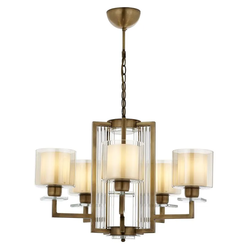 Lustra Hunt Chandelier 4285-5, Vintage - Auriu