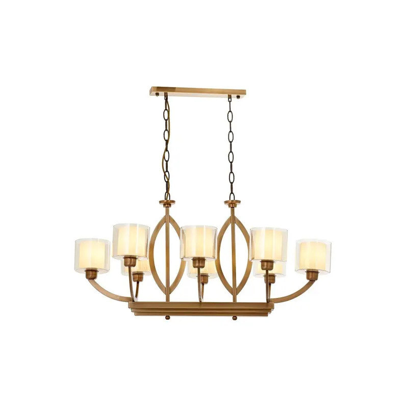 Lustra Hunt Chandelier 1876-8-2, Crem - Crem