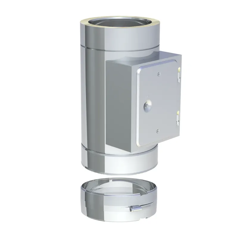 Tub inox izolat cu usa vizitare - DW ECO FI130