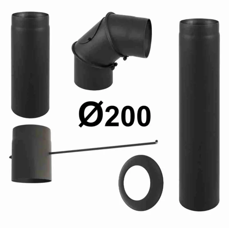 Pachet burlane fi200 racordare cos fum - PRO