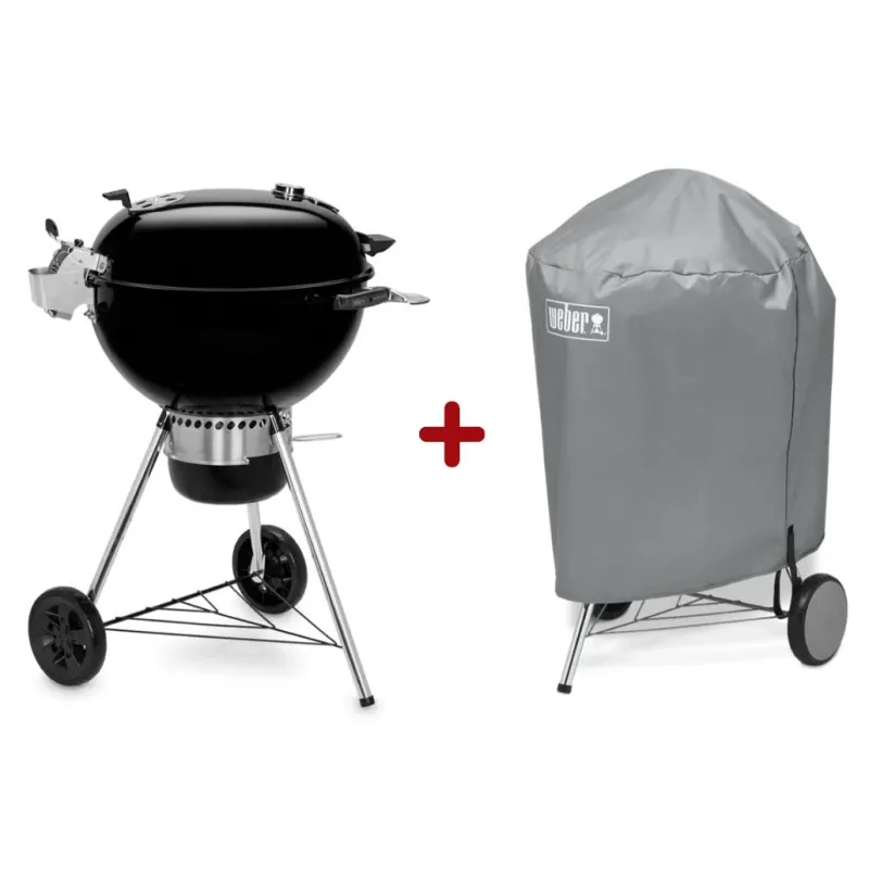 Starter Pack Weber - Gratar carbuni Master-Touch GBS Premium E-5770 de 57 cm