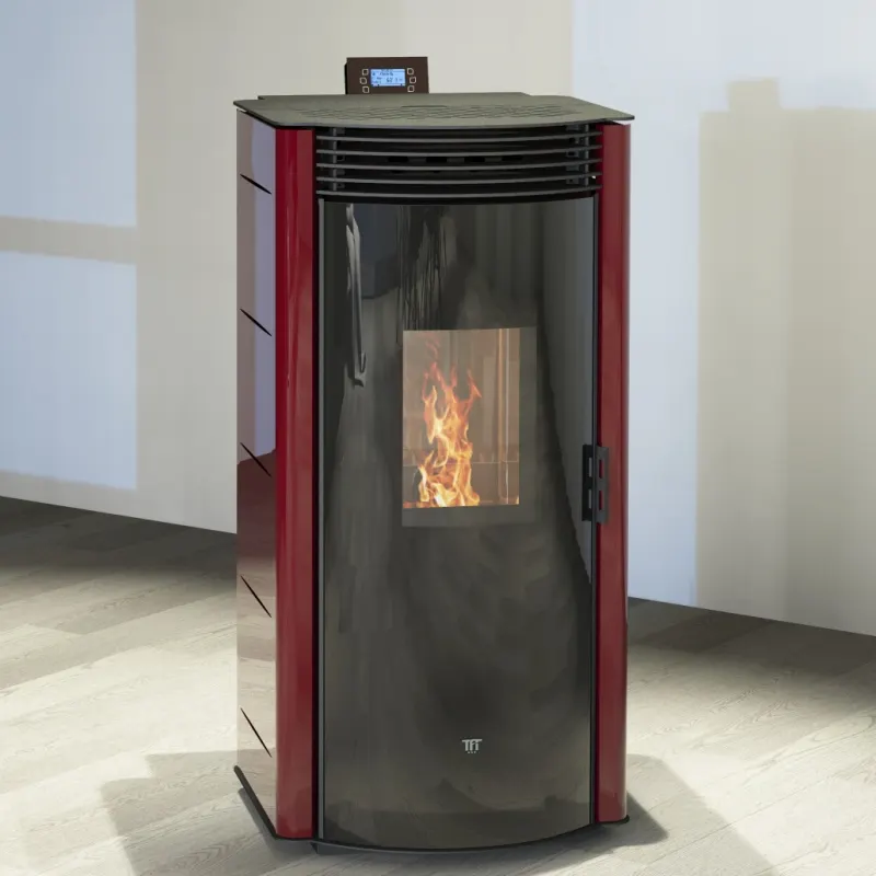 Termosoba peleti DIANA 140 VISINIU - 14.6kw cu autocuratare & WI-FI