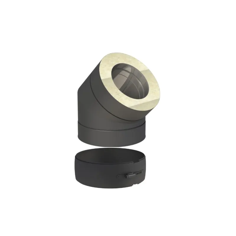 Cot Tub inox izolat - DW Black 50 FI180 - 45GR