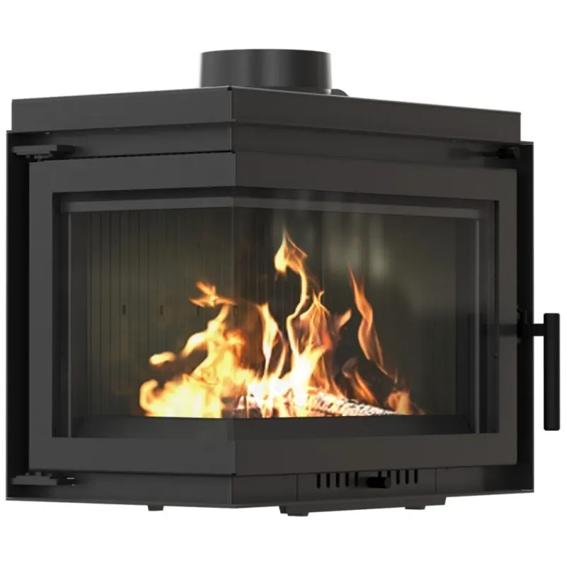 Focar fonta Bergen 8-11kW - 81% - Sticla Stanga