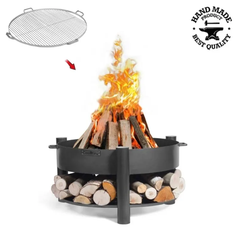 Pachet Vatra MONTANA 60 cm cu grilaj inox