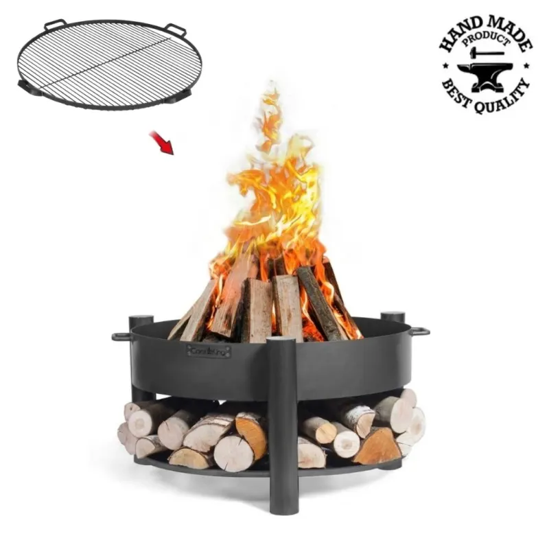 Pachet Vatra MONTANA 80 cm cu grilaj otel