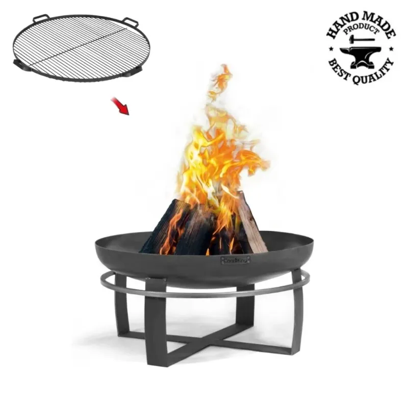 Pachet Vatra VIKING 60 cm cu grilaj otel