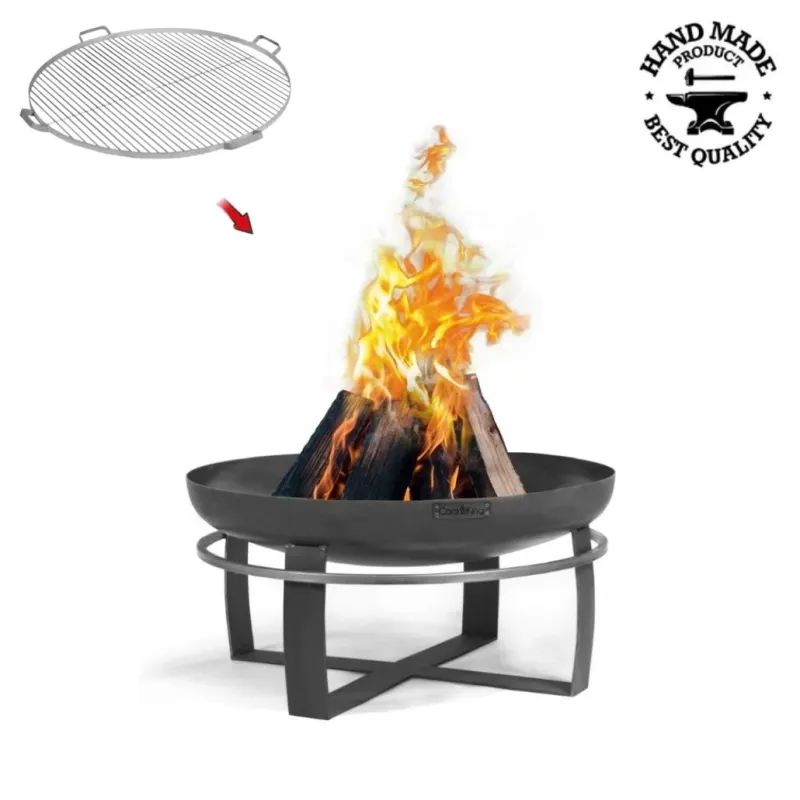 Pachet Vatra VIKING 80 cm cu grilaj inox