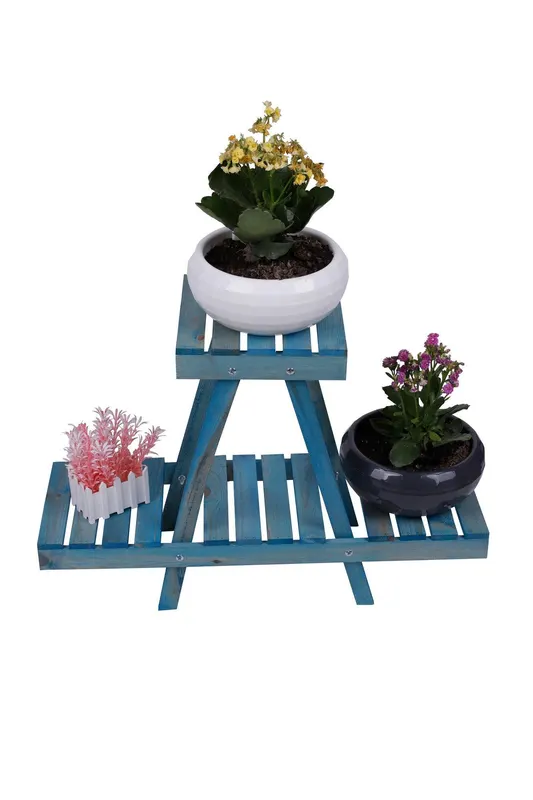 Jardiniere, Albastru, 70x24x50 cm - Albastru