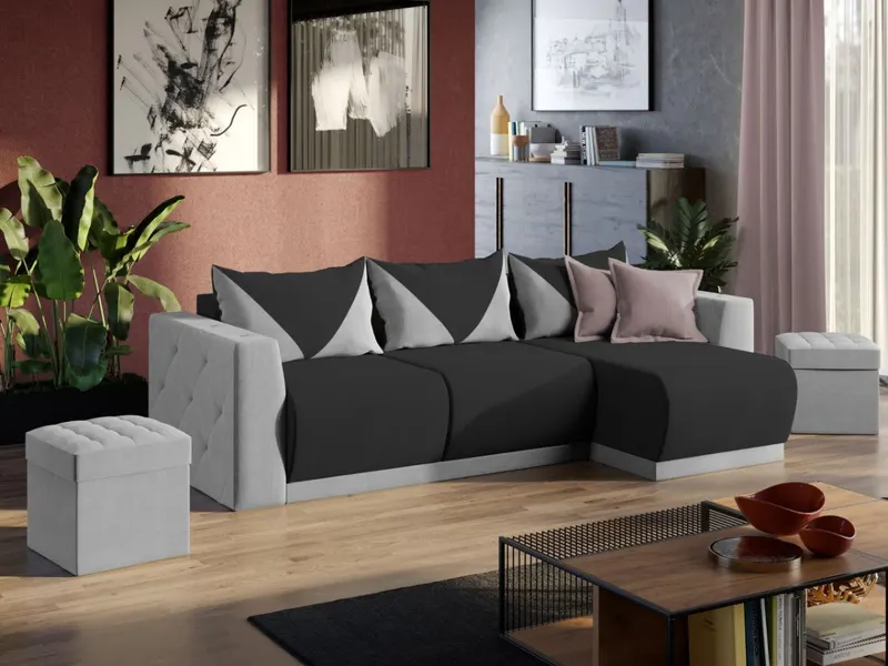 Coltar Luna Antracit / Gri Deschis — imaginea 2