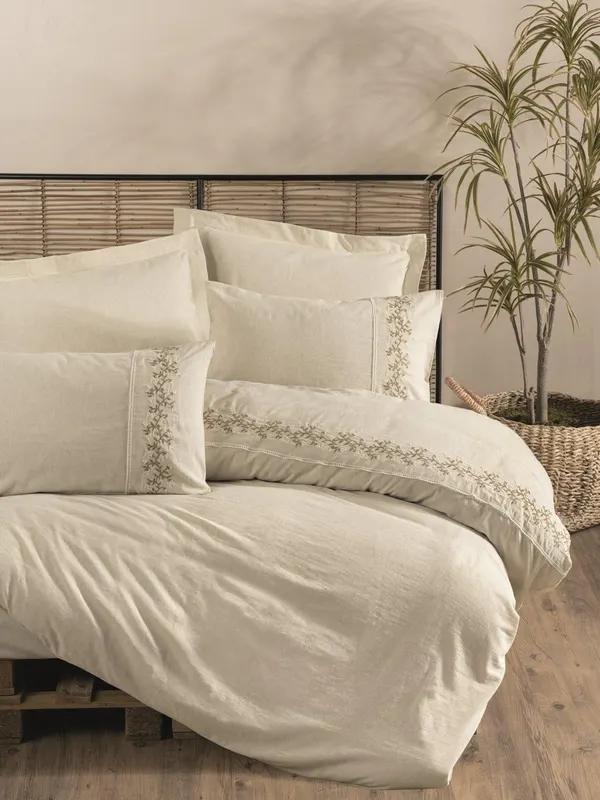 Set cuverturi duble - Crem
