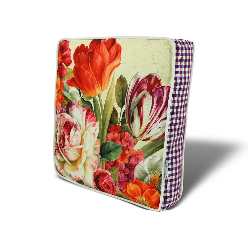 Perna de scaun, Multicolor, 42x5x42 cm - Multicolor