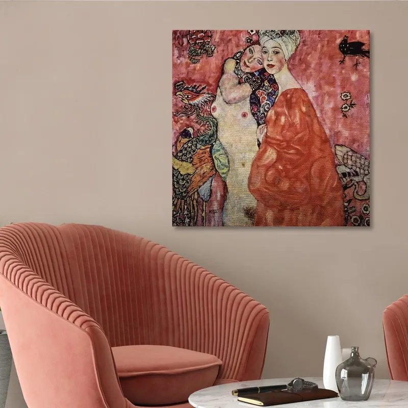 Tablou Canvas KNV4403_7070, Multicolor, 70x70 cm - Multicolor