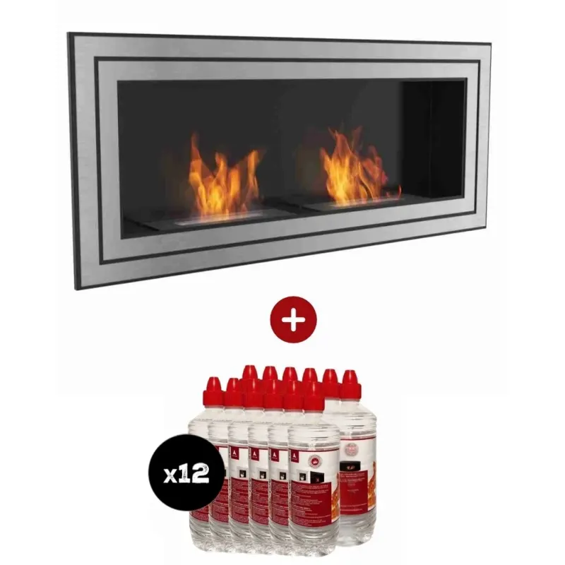 Pachet JULIET 150 x 65 cm + 12L bioetanol