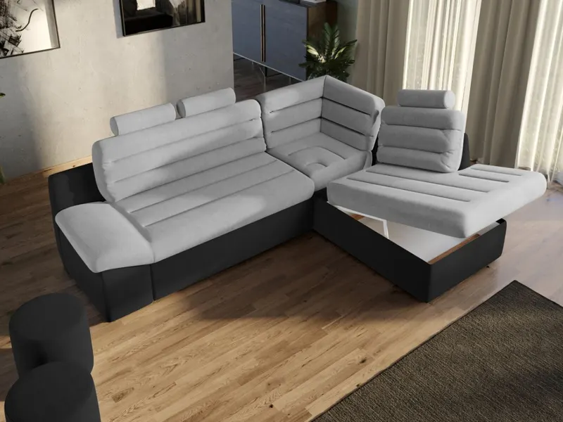 Coltar Quinn Gri Deschis / Gri Antracit — imaginea 3