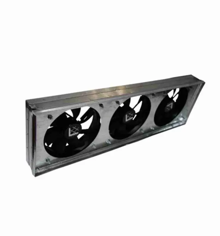 Ventilator triplu pentru admisie